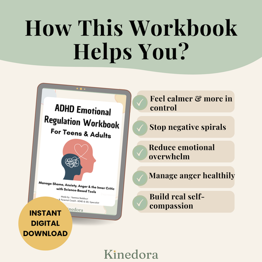 ADHD Emotional Regulation Workbook for Teens & Adults