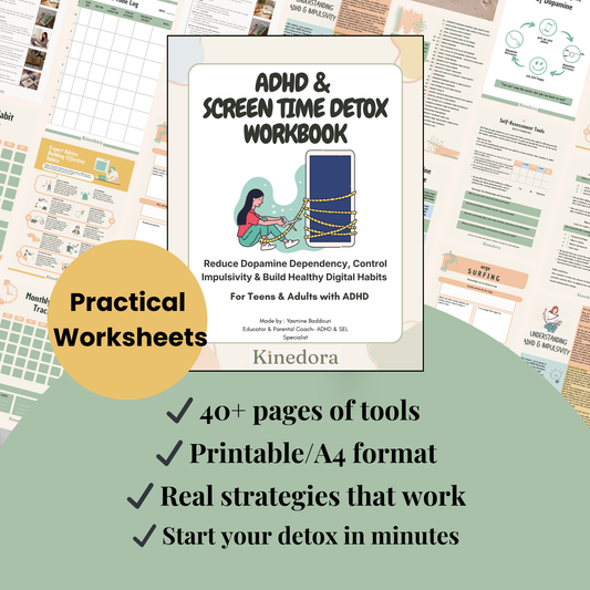 ADHD & Screen-Time Detox Workbook